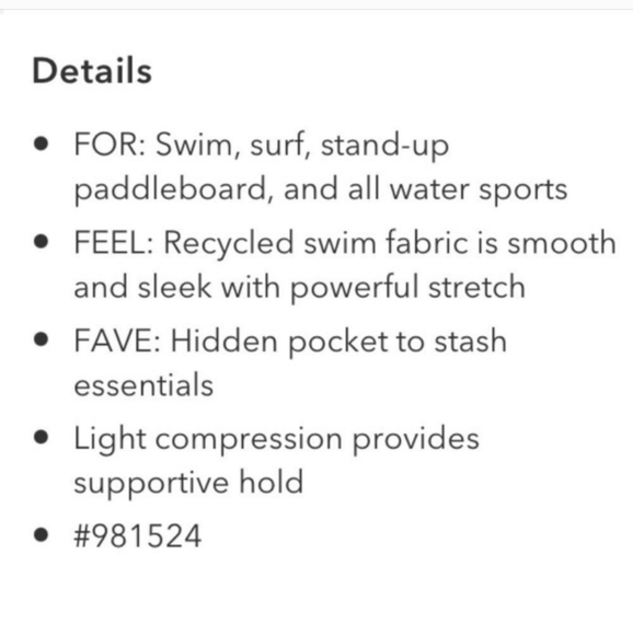 🆕 Athleta Malibu Printed Boyshort in Make A Splash, XS, NWT - Picture 5 of 15